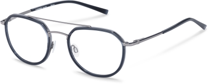 Rodenstock R 2590 Brille, matt dunkelblau