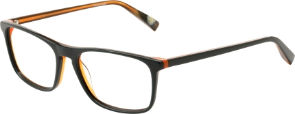 AUGENBLICK Brille SÖREN dunkelpetrol-orange