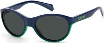 Polaroid PLD 8042/S Kindersonnenbrille Sportbrille polarisiert blau-grün