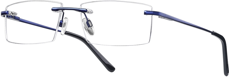 START UP premium BI 7934 randlose Brille dunkelblau