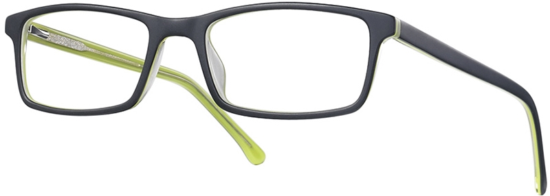START UP premium BI 6212 Kunststoffbrille schwarz-gelb
