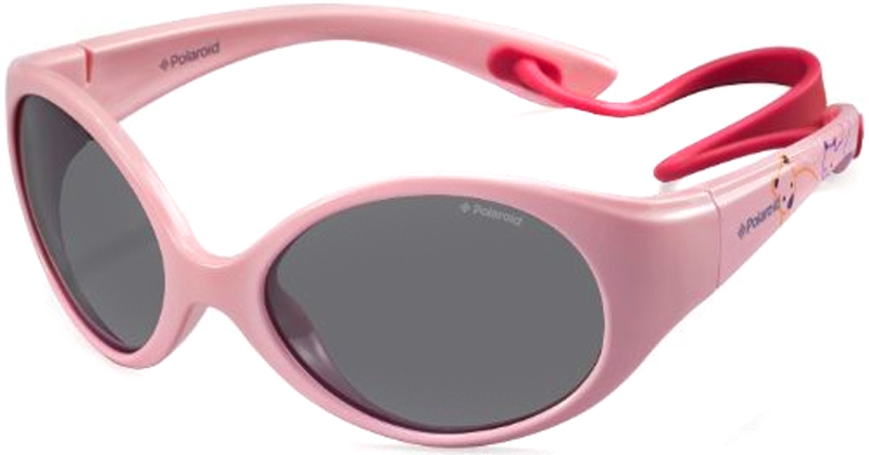 Polaroid PLD 8010/S Kindersonnenbrille Sportbrille polarisiert rosa