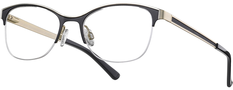 women eyewear BI 8247 Tragrandbrille gold-schwarz