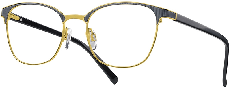 LOOK & FEEL BI 8315 Brille gelb-grau