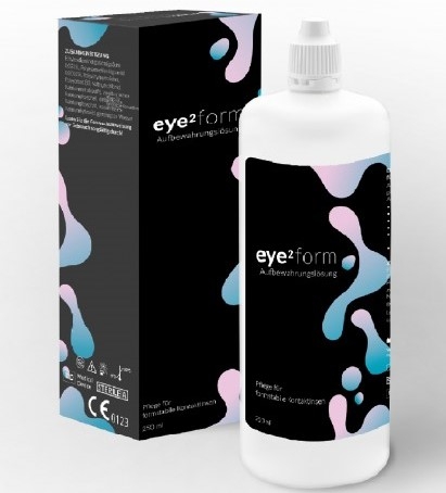 eye² form Aufbewahrungslösung 250ml für formstabile Kontaktlinsen