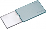 easyPOCKET 16D 4-fach LED Leuchtlupe im Scheckkartenformat blau