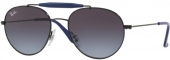 RAY-BAN RJ 9542S Junior Sonnenbrille, schwarz blau