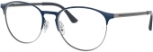 RAY-BAN RB 6375 Brille blau-silbern