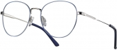 LOOK & FEEL BI 8332 Brille hellblau-silbern