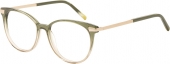 AUGENBLICK Brille STELLA Kunststoff-Titan olivgrün