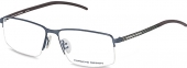 PORSCHE DESIGN P8347 Tragrandbrille dunkelblau