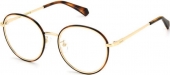 Polaroid PLD D438/G Metallbrille gold braun