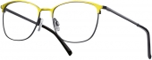 LOOK & FEEL BI 8323 Brille grau-gelb