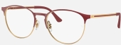 RAY-BAN RB 6375 Brille rot gold