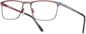 LOOK & FEEL BI 7116 Brille rot-grau