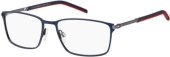 TOMMY HILFIGER TH 1991 Brille dunkelblau rot