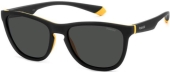 Polaroid PLD 2133/S Sonnenbrille polarized matt schwarz gelb