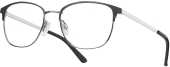 LOOK & FEEL BI 8405 Brille schwarz silber
