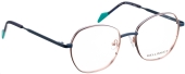 BELLINGER KARA-4 Brille blau rosgold