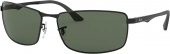 RAY-BAN RB 3498 Sonnenbrille schwarz